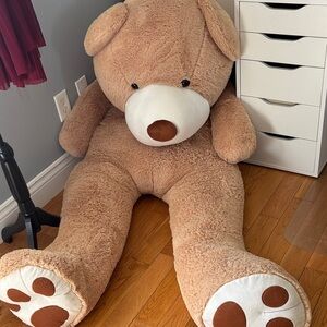 Giant Plush Teddy Bear - Light Brown Kids Toy